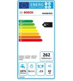 מדיח כלים בוש BOSCH רחב 60 ס''מ רגיל SMS68UI02E חסכוני